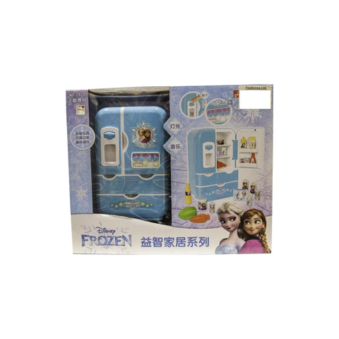 Light Slate Gray Disney Frozen Fridge - Pretend Kitchen Toy for Girls and Frozen Fans Toyzoona disney-frozen-fridge-toyzoona-1.jpg Dolls and Playsets