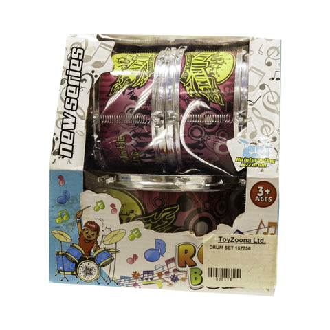 Gray Drum Set 157736 -  Junior Percussion Set for Children Toyzoona drum-set-157736-toyzoona-1.jpg Musical Instruments