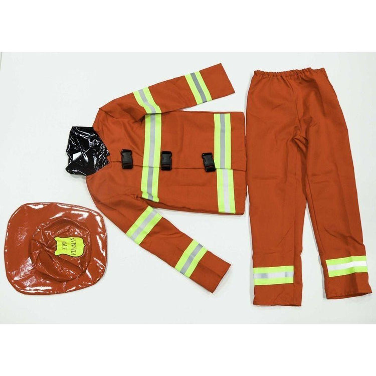 Beige Fire Man Costume for Brave Little Heroes Toyzoona fire-man-costume-toyzoona-4.jpg Costume, Dress Up and Apparel