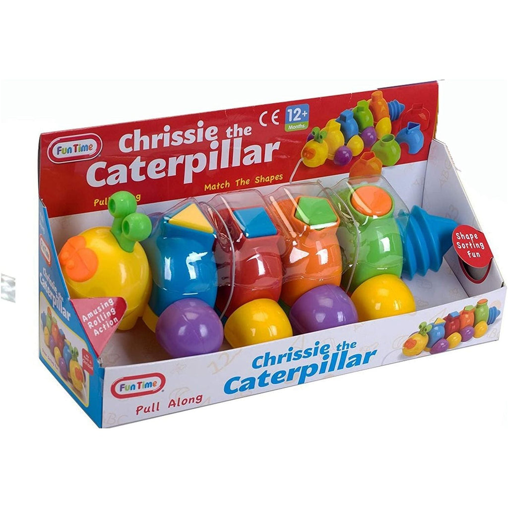 Gray Fun Time Shrissie The Caterpillar Toyzoona fun-time-shrissie-the-caterpillar-toyzoona.jpg Infant Toys