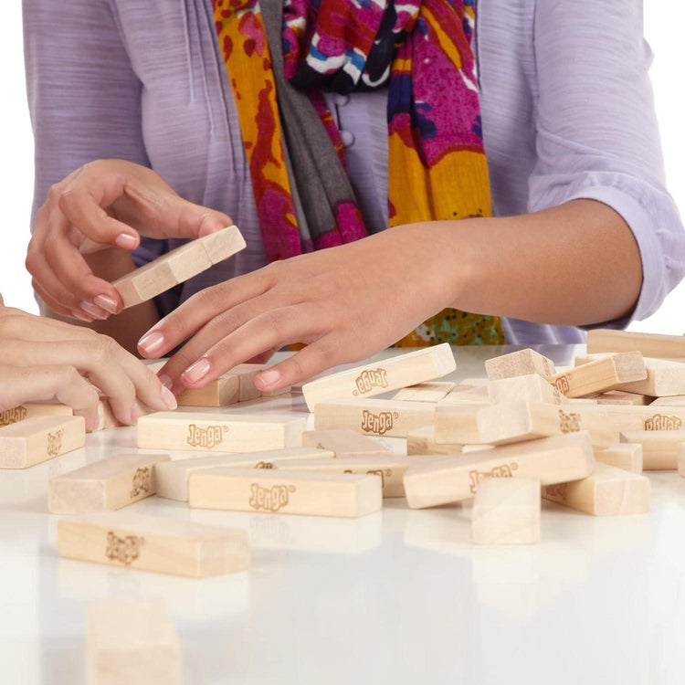 Light Gray Hasbro Classic Jenga – Build Tall, Don’t Fall – Keep steady or crash Toyzoona hasbro-classic-jenga-toyzoona-2.jpg Games and Puzzles