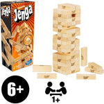 Tan Hasbro Classic Jenga – Build Tall, Don’t Fall – Keep steady or crash Toyzoona hasbro-classic-jenga-toyzoona-5.jpg Games and Puzzles