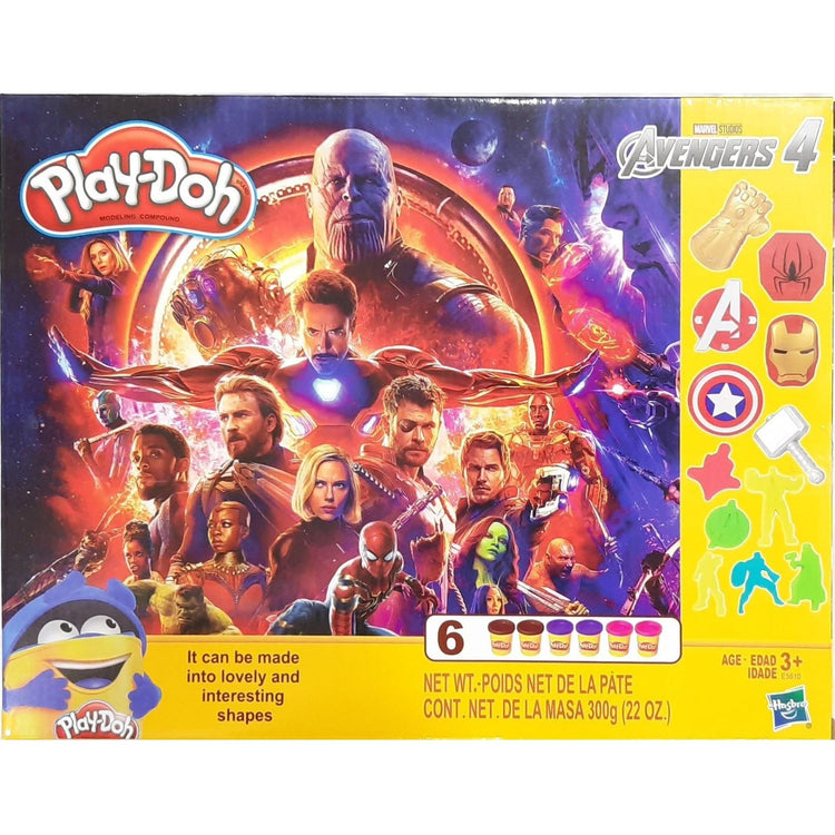 Dark Salmon Hasbro Playdoh Avengers - Marvel Molding Fun for Kids Toyzoona hasbro-playdoh-avengers-toyzoona.jpg Stationary, Arts and Crafts