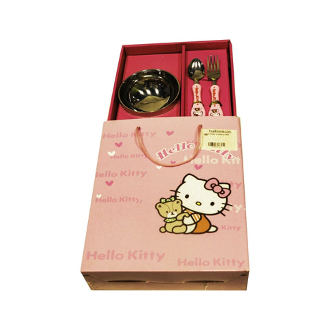 Tan Hello Kitty Cutlery Gift Set - Mealtime Made Magical Toyzoona hello-kitty-cuttlery-gift-set-toyzoona-1.jpg Lifestyle