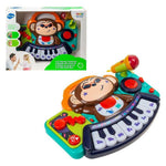 Light Gray Hola DJ Monkey Keyboard 3137 - Light-Up DJ Toy for Toddlers TOYZOONA LIMITED hola-dj-monkey-keyboard-3137-toyzoona-1.jpg Infant Toys