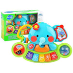 Light Sea Green Hola Elephant Keyboard 3135 - Musical Toy with Animal Sounds TOYZOONA LIMITED hola-elephant-keyboard-3135-toyzoona-1.jpg Infant Toys