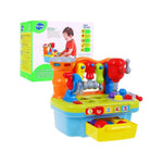 Cadet Blue Hola My Little Workshop 907 - Creative Tool Set for Toddlers TOYZOONA LIMITED hola-my-little-workshop-907-toyzoona-1.jpg Infant Toys