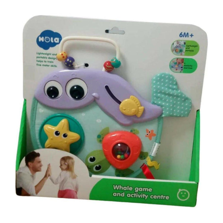 Dark Gray Hola Whale Game E268 - Light-Up Musical Toy for Young Kids TOYZOONA LIMITED hola-whale-game-e268-toyzoona-1.jpg Infant Toys