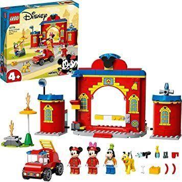 Antique White LEGO 10776 Mickey Friends Fire Truck - Creative Rescue Play for Kids THE DREAM FACTORY lego-10776-mickey-friends-fire-truck-toyzoona-1.jpg Building and Construction