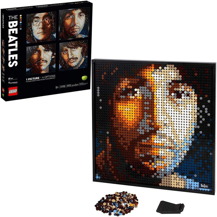 Tan LEGO Art The Beatles 31198 - Limited Edition Wall Art Toyzoona lego-31198-the-beatles-toyzoona-1.jpg Building and Construction