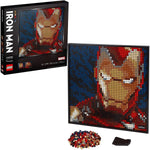 Black LEGO Art Marvel Studios Iron Man 31199 - Superhero Wall Art Toyzoona lego-31199-marvel-studio-iron-man-toyzoona-1.jpg Building and Construction