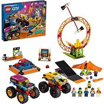 Dark Slate Gray LEGO City Stunt Show Arena 60295 - Extreme Action Set Toyzoona lego-60295-stunt-show-arena-toyzoona.jpg Building and Construction