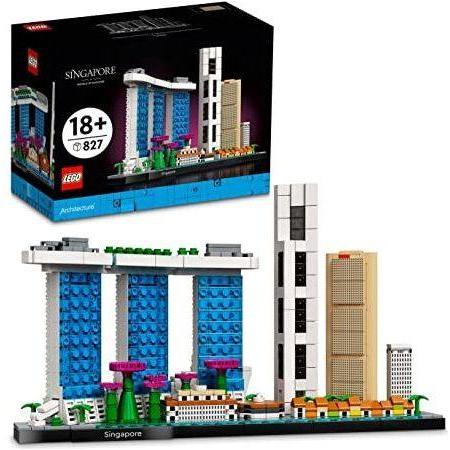 Light Gray LEGO Architecture Singapore 21057 - Exclusive Display Piece Toyzoona lego-singapore-21057-toyzoona-1.jpg Building and Construction