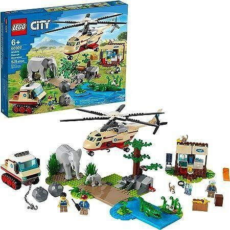 Light Gray Lego Wildlife Rescue Operation 60302 THE DREAM FACTORY lego-wildlife-rescue-operation-60302-toyzoona-1.jpg Building and Construction