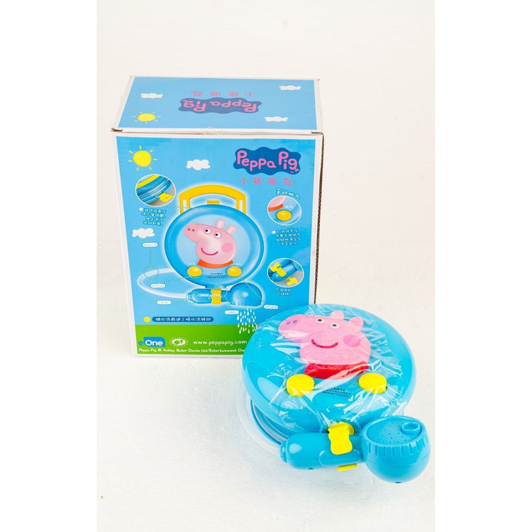 Medium Turquoise Peppa Pig Shower Toy Makes Bath Time More Fun Toyzoona peppa-pig-shower-toyzoona.jpg Pretend Play and Play Sets