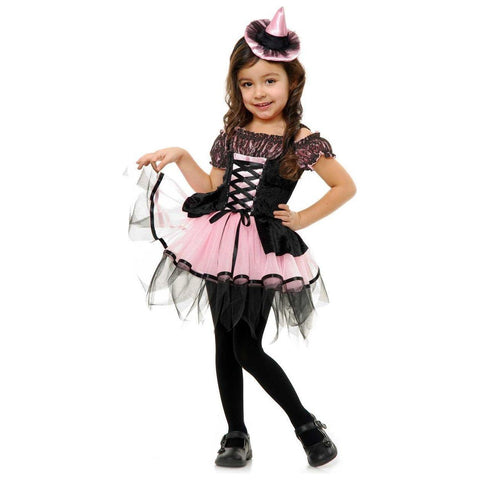 Thistle Pink Tutu Witch Costume with a Sparkling Look Toyzoona pink-tutu-witch-costume-toyzoona.jpg Costume, Dress Up and Apparel