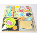 Light Gray Play House Series Kitchen Group for Mini Cooking Adventures Toyzoona play-house-series-kitchen-group-toyzoona.jpg Dolls and Playsets