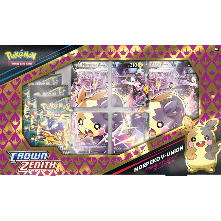 Gray Pokémon Morpeko V Union Premium Playmat Online Purchase pokemon-morpeko-v-union-premium-playmat-toyzoona.jpg Collectible Trading Cards