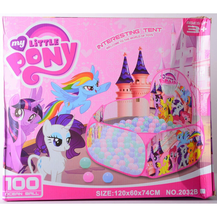 Plum Pony Tent With 100 Balls Toyzoona pony-tent-with-100-balls-toyzoona.jpg Infant Toys