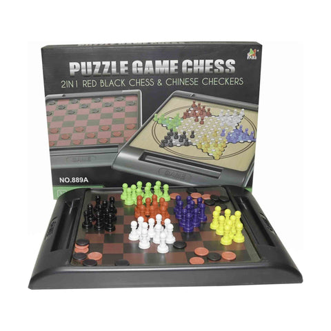 Dark Slate Gray Puzzle Game 2 In 1 Toyzoona puzzle-game-2-in-1-toyzoona.jpg Games and Puzzles