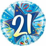 Steel Blue Qualatex 21 Bday 25247 Balloon – Fun 21st Birthday Party Decoration Toyzoona qualatex-21-bday-25247-balloon-toyzoona.jpg Gift, Party Goods & Wrapping Paper