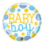 Light Gray Qualatex Baby Boy Polka 55385 Balloon – Playful Baby Shower Balloon Toyzoona qualatex-baby-boy-polka-55385-balloon-toyzoona.jpg Gift, Party Goods & Wrapping Paper