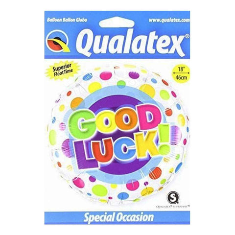 Cornflower Blue Qualatex Goodluck Polka 36387 Balloon – Fun Good Luck Balloon for Kids and Celebrations Toyzoona qualatex-goodluck-polka-36387-balloon-toyzoona.jpg Gift, Party Goods & Wrapping Paper