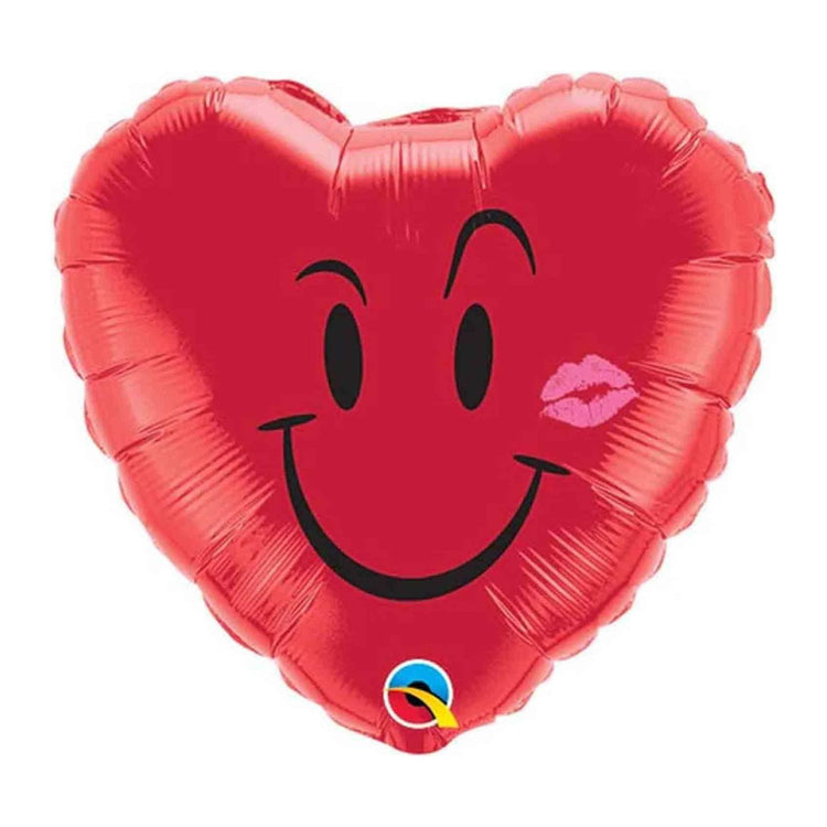 Maroon Qualatex Happy Heart Red 10937 Balloon – Cute Heart Balloon for Kids Parties or Gifts Toyzoona qualatex-happy-heart-red-10937-balloon-toyzoona.jpg Gift, Party Goods & Wrapping Paper