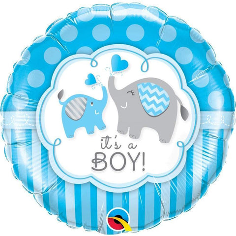 Powder Blue Qualatex It’s a Boy Elephant 45109 – Cute Welcome Balloon for Baby Boys Toyzoona qualatex-its-a-boy-elephant-45109-toyzoona.jpg Gift, Party Goods & Wrapping Paper