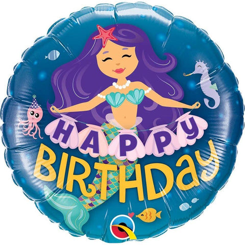 Dark Slate Blue Qualatex Mermaid Birthday 57799 Balloon for Enchanting Party Accent Toyzoona qualatex-mermaid-birthday-57799-toyzoona.jpg Gift, Party Goods & Wrapping Paper