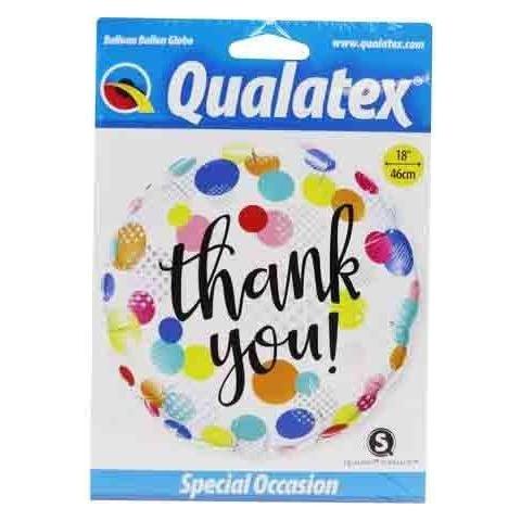 Steel Blue Qualatex Thank You Polka 49214 Balloon – Fun Polka Balloon for Kids and Events Toyzoona qualatex-thank-you-polka-49214-balloon-toyzoona.jpg Gift, Party Goods & Wrapping Paper