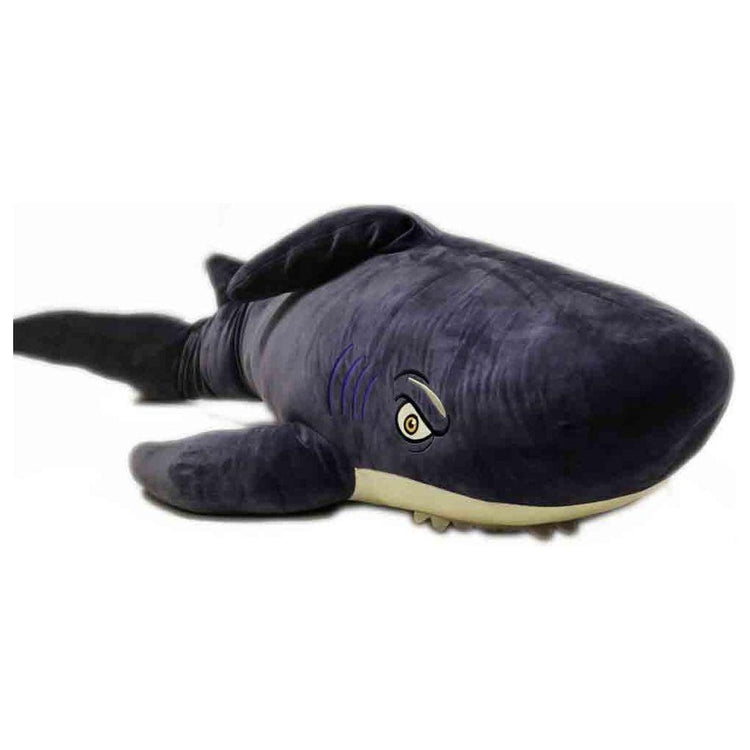 Dark Slate Gray Shark Soft Toy Big Size - Splash into Playtime Toyzoona shark-soft-toy-big-size-toyzoona.jpg Plush