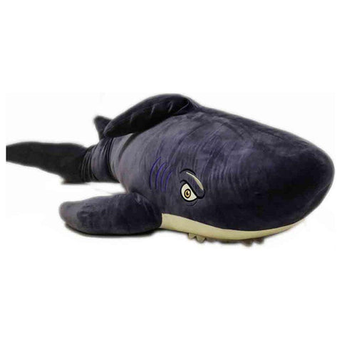 Dark Slate Gray Shark Soft Toy Big Size - Splash into Playtime Toyzoona shark-soft-toy-big-size-toyzoona.jpg Plush