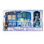 Light Gray Snow Doll With Music Kitchen Large for Singing and Pretend Cooking Toyzoona snow-doll-with-music-kitchen-large-toyzoona.jpg Dolls and Playsets