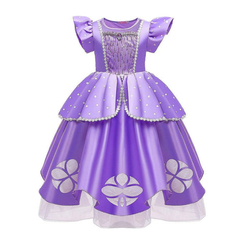 Medium Purple Sofia Dress for Young Princess Fans Toyzoona sofia-dress-toyzoona.jpg Costume, Dress Up and Apparel