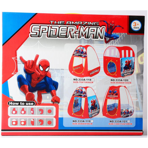 Light Gray Spider Man Tent 20 Balls - Play Space for Little Heroes Toyzoona spider-man-tent-20-balls-toyzoona.jpg Infant Toys