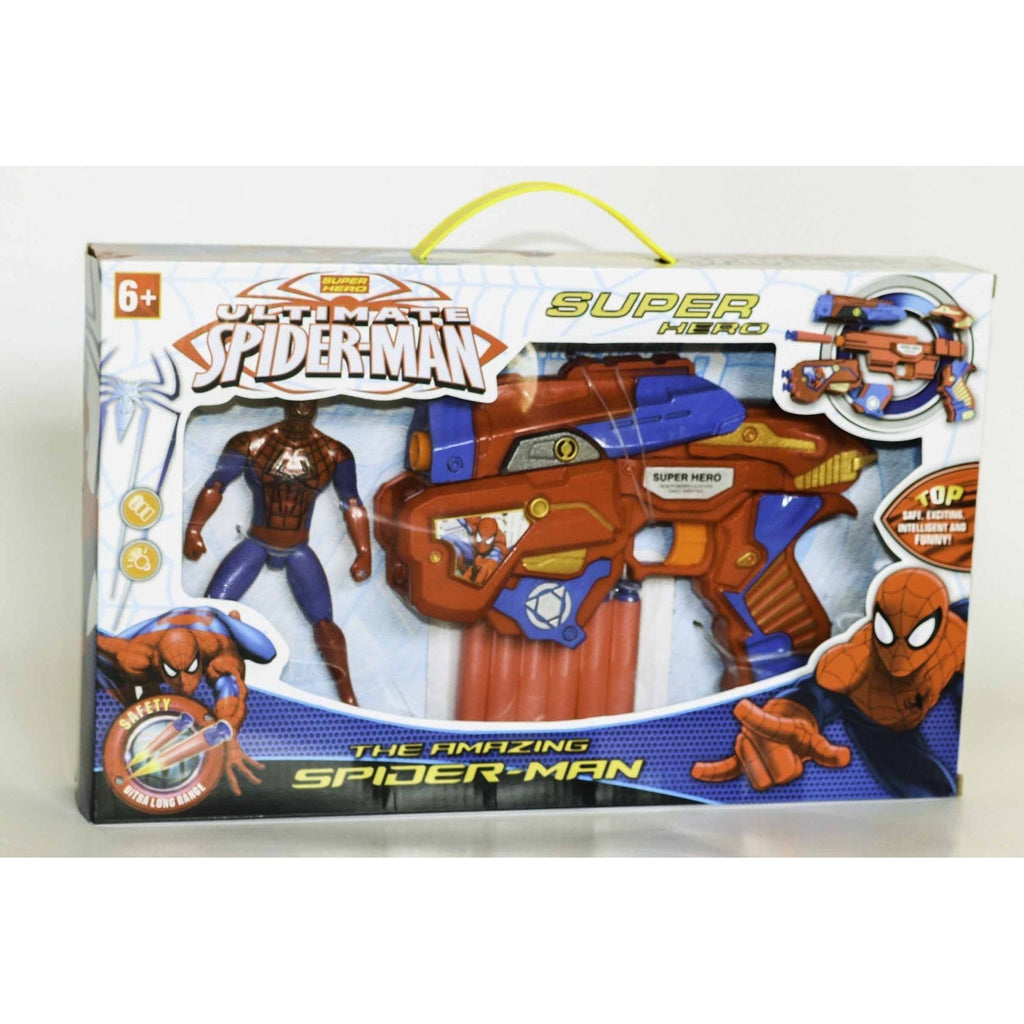 Light Gray Spiderman Gun Sb629 Toyzoona spiderman-gun-sb629-toyzoona.jpg Battling Toys