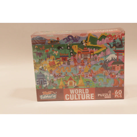 Tan World Culture Puzzle 88380 – Piece Together Our Planet Toyzoona world-culture-puzzle-88380-toyzoona.jpg Games and Puzzles