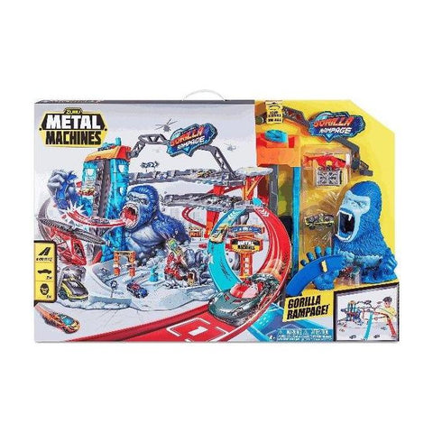 Dark Slate Gray Metal Machines Gorilla Rampage Garage Playset 6726 by Zuru Toyzoona zuru-metal-machines-gorilla-attack-6726-toyzoona.jpg Pretend Play and Play Sets