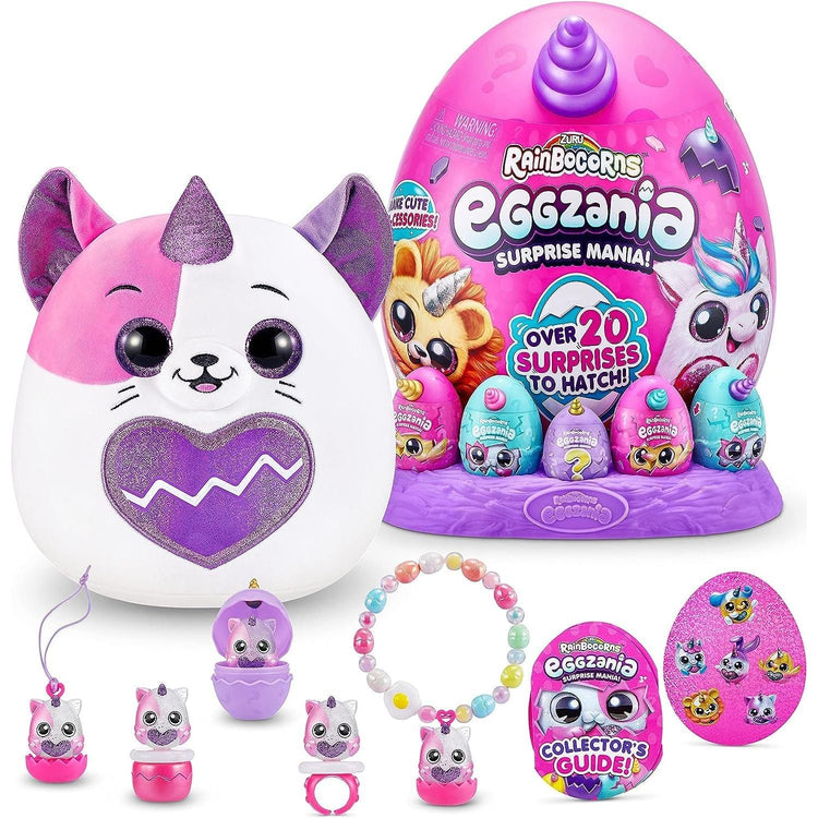 Lavender Rainbocorns Eggzania Surprise Mania by 9258 ZURU HALSON ENTERPRISE zuru-rainbocorn-eggzania-9258-toyzoona.jpg Dolls and Playsets