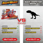Light Gray Robo Alive Dino Wars T-Rex Toy 7132 by ZURU Toyzoona zuru-robo-alive-dinosaur-t-rex-7132-toyzoona-3.jpg Action Toys
