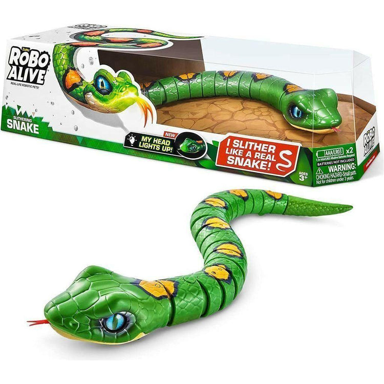 Forest Green Robo Alive Slithering Snake Robotic Toy 7150 by ZURU Toyzoona zuru-robo-alive-robotic-snake-7150-toyzoona-4.jpg Action Toys
