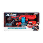 Dark Slate Gray XSHOT Excel Turbo Fire + Fury 4 + Micro Combo Pack 36345 (48 Darts) by ZURU Toyzoona zuru-x-shot-excel-combo-pack-36345-toyzoona.jpg Battling Toys