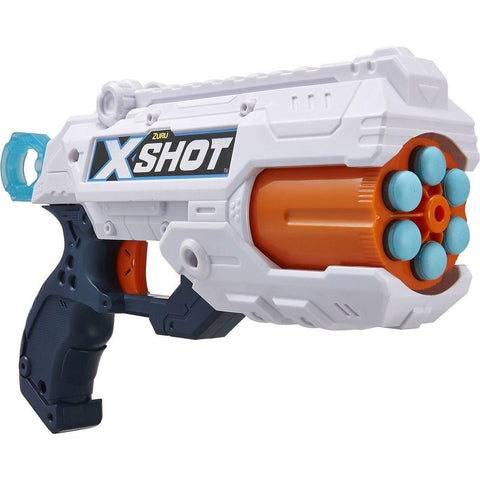 Light Gray Reflex 6 Gun by Zuru X Shot - Quick Draw Fun for Kids Toyzoona zuru-x-shot-reflex-6-gun-toyzoona.jpg Battling Toys